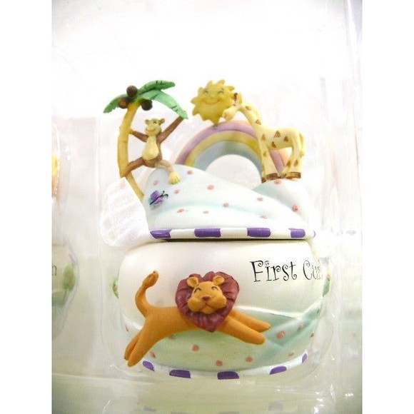 2 new baby heirlooms My First Tooth/hair Curl resin Keepsakes storage newborn - Picture 4 of 7